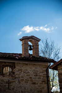 Low angle view of building against sky