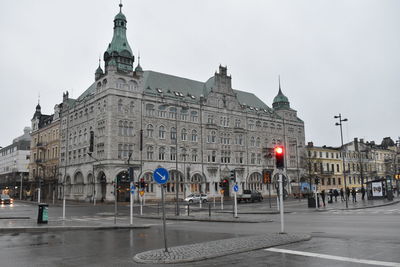 Buildings in city