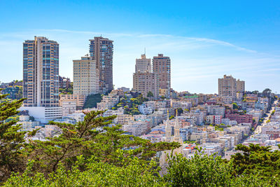 Residential area of san francisco