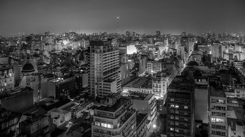 Cityscape at night