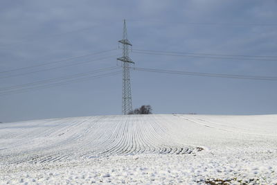 Winter in northeast germany