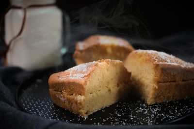 Close-up of chocolate cake