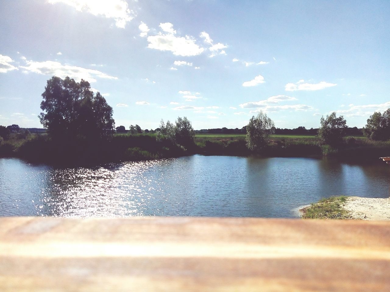 VIEW OF RIVER AGAINST SKY