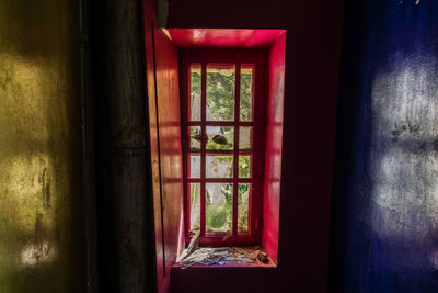 Window of old building