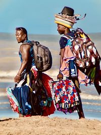 Friends on the beach