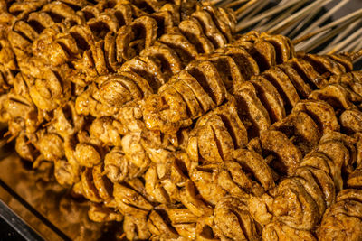 Wuhan, china, featured street snacks, baked gluten