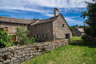 La farge in lozere in france