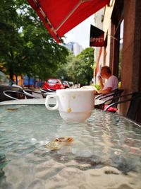 Man sitting at table