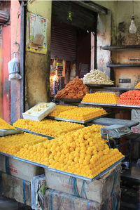 Food for sale at market