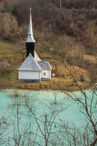 Built structure in water