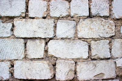 White old big blocks abstract background, texture