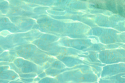 Full frame shot of swimming pool