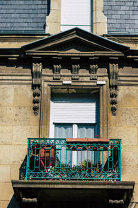 Low angle view of old building