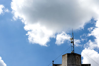 Low angle view of building against sky