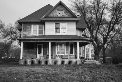 House against sky