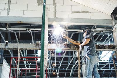 Man working in industry