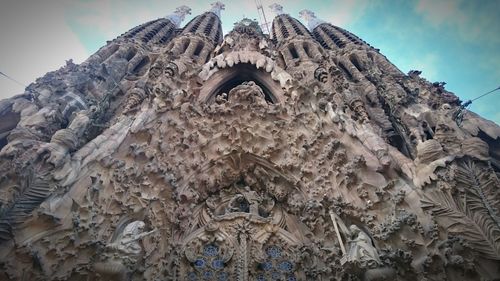 Low angle view of built structure