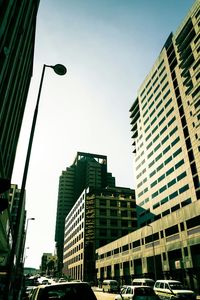 Low angle view of building against sky