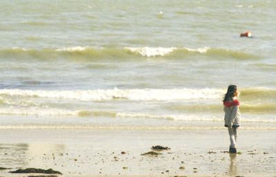 People on beach