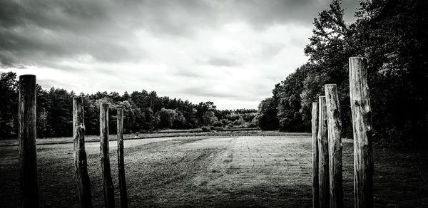 Panoramic view of landscape against sky