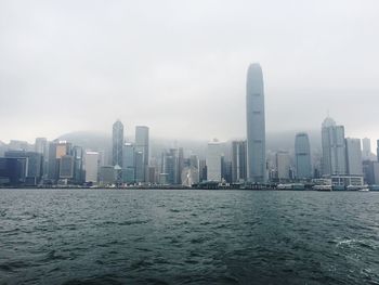 City skyline against sky