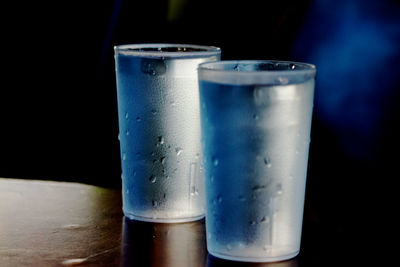 Close-up of drink on table