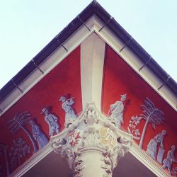 Low angle view of built structure