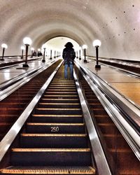 Low angle view of staircase