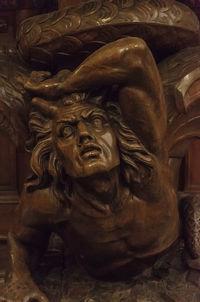 Close-up of statue