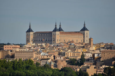 View of buildings in city