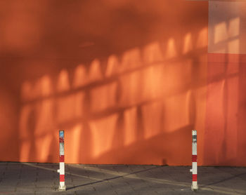 Orange wall