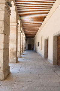 Corridor of building