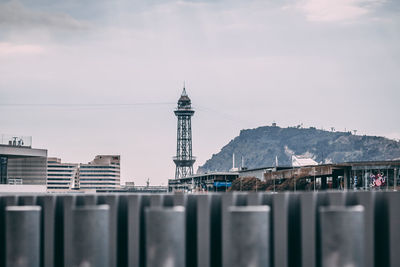 View of cityscape against sky