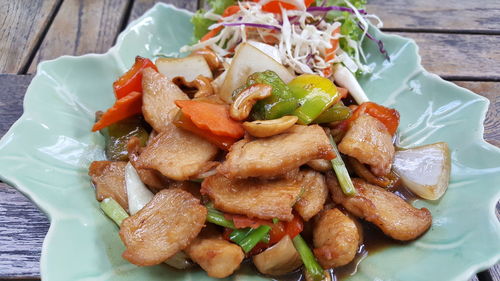 Close-up of food in bowl