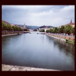 River with buildings in background