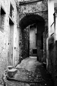 Alley amidst buildings in town