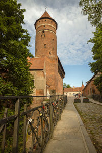 View of historic building against sky