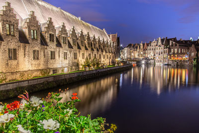 View from the vleeshuis bridge - ghent, belgium