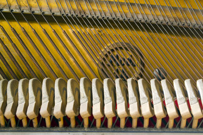 Full frame shot of piano