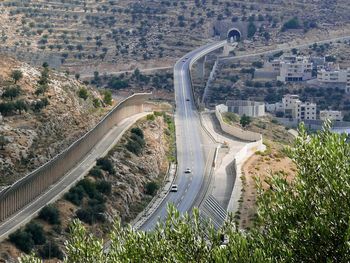 Separation wall near bethlehem