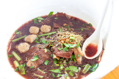 Close-up of food in bowl