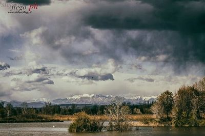 Scenic view of landscape with mountains in background