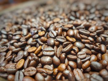 Full frame shot of coffee beans