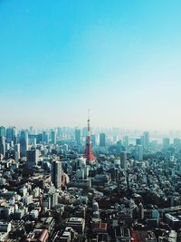 Skyscrapers in city