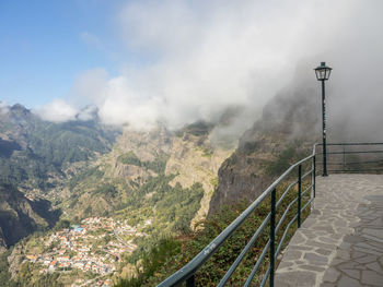 In the mountains of madeira