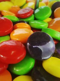 Full frame shot of colorful balls