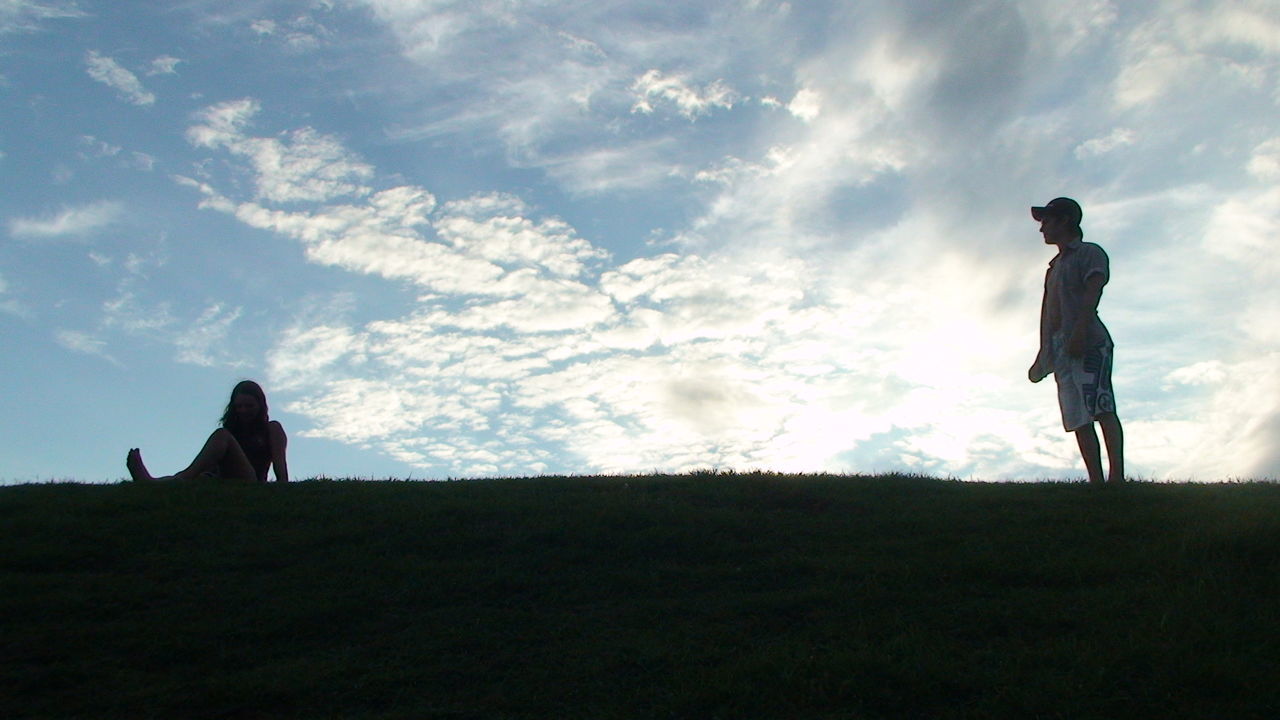 Horizon over land