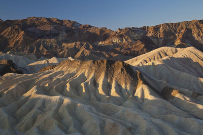 Scenic view of desert against sky