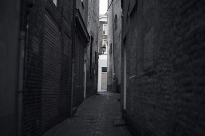 Alley amidst buildings