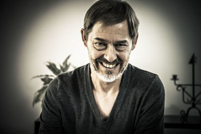 Portrait of a smiling man